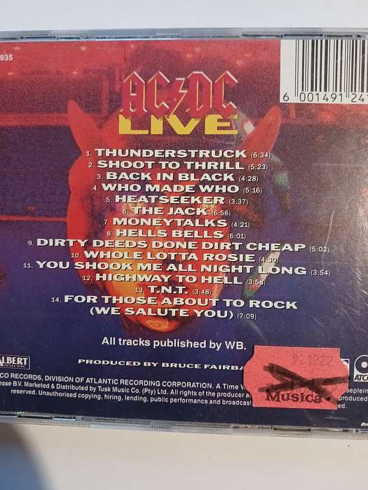AC/DC, Live CD