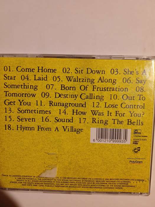 James, The Best Of CD