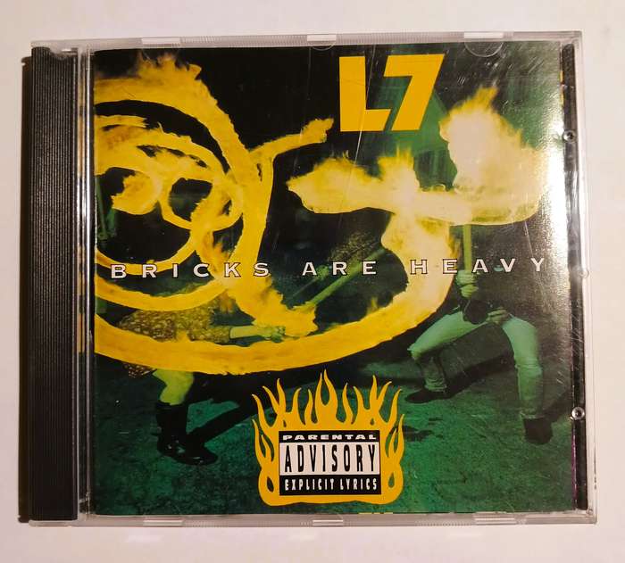 L7, Bricks are Heavy CD, US