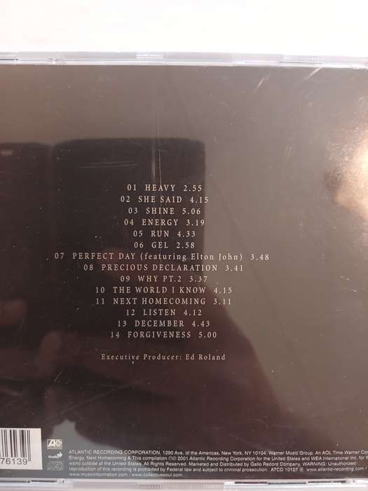 Collective Soul, 7even Year Itch, Greatest Hits 1994-2001 CD