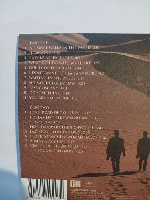 Eagles, Long Road out of Eden, 2 x CD, EU
