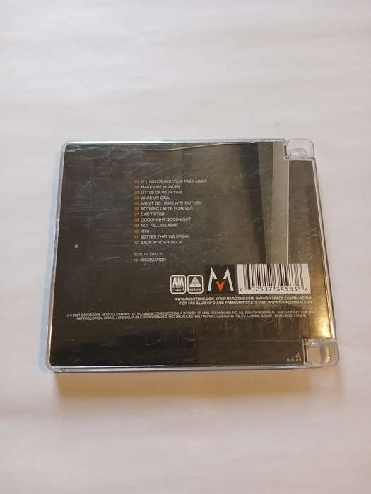 Maroon 5, It Won't be Soon Before Long CD, EU