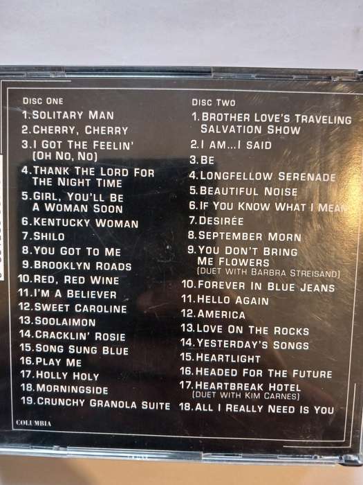 Neil Diamond, Greatest Hits 1966-1992 CD