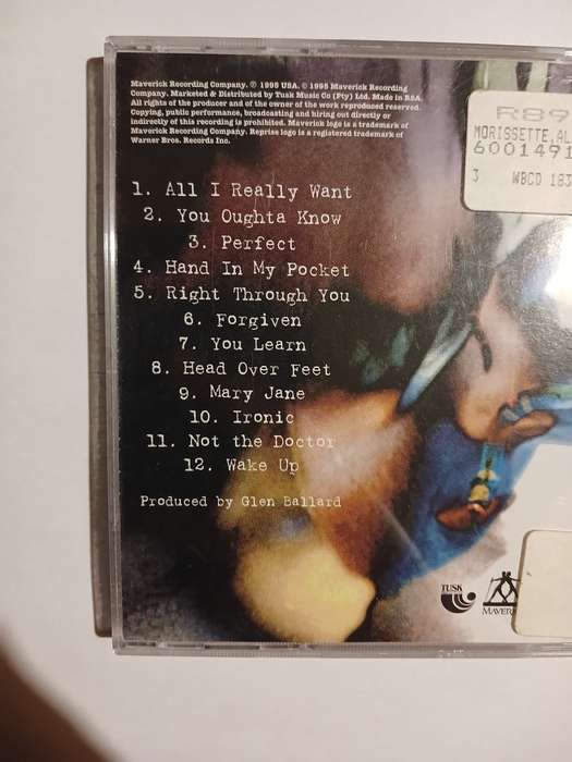 Alanis Morissette, Jagged Little Pill CD