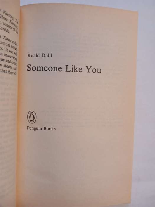 Someone Like You by Roald Dahl