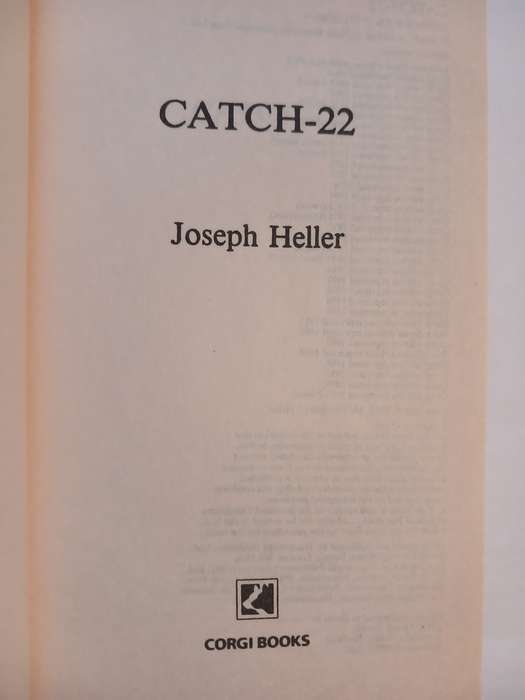 Catch 22 by Joseph Heller