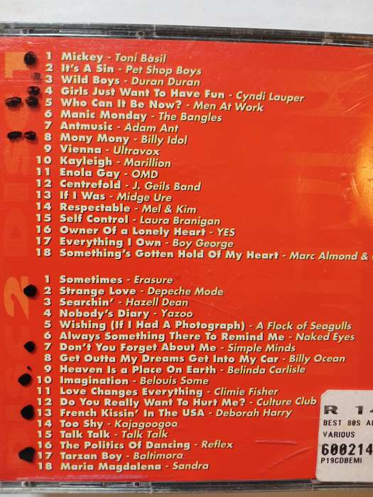 The Best Eighties Album in the World...Ever, Vol. 1, 2 x CD