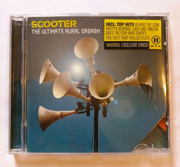 Scooter, The Ultimate Aural Orgasm CD, Germany