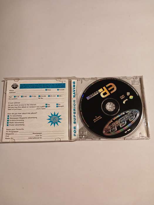 DJ Justin, ESP EP Vol. VII, Various Artists, Limited Edition CD