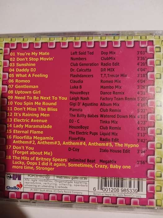 Pop Parade 2, 18 Euro Treffers CD, New