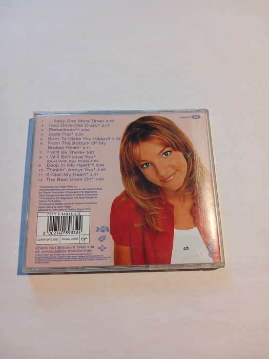 Britney Spears, ...baby one more time, Enhanced CD