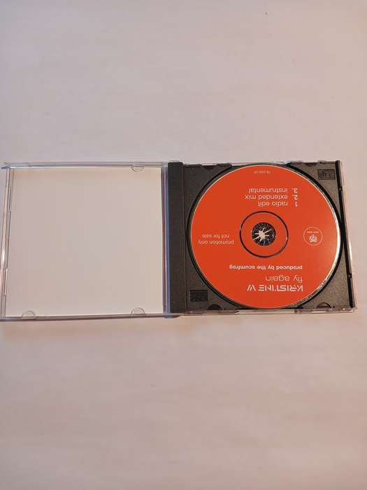 Kristine W, Fly Again CD single, promo, US