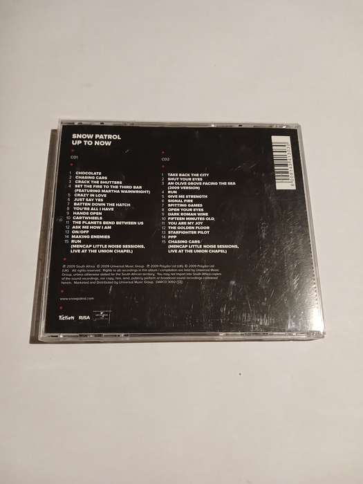 Snow Patrol, Up To Now, 2 x CD