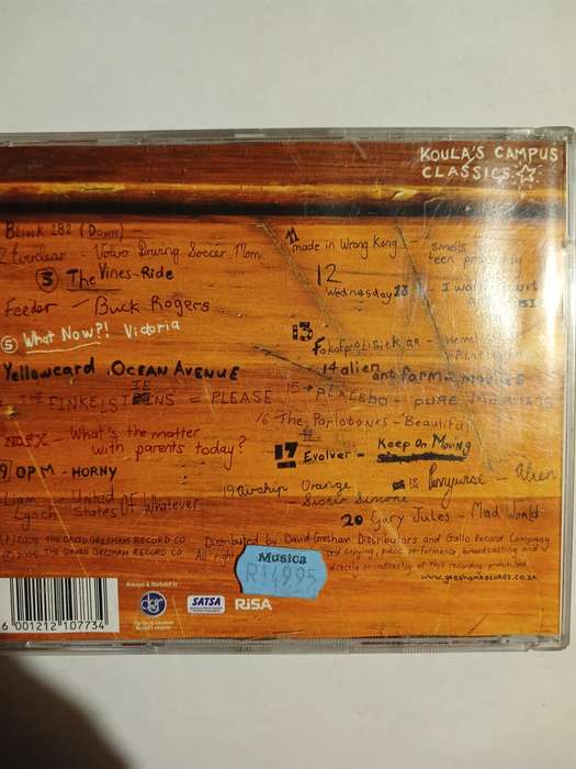 Koula's Campus Classics CD
