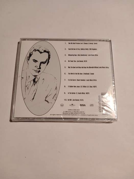 Jim Reeves, Sacred Songs, The Best Of CD, New