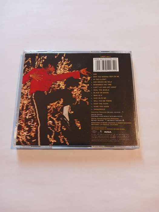 Michael Jackson, Dangerous CD, Special Edition, Remastered