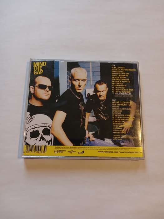 Scooter, Mind the Gap, 2 x CD, Enhanced, Signed