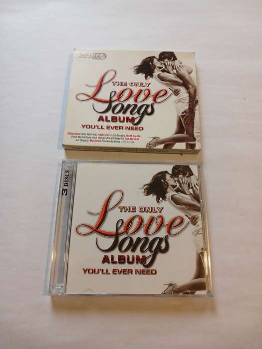 The Only Love Songs Album You'll Ever Need, 3 x CD