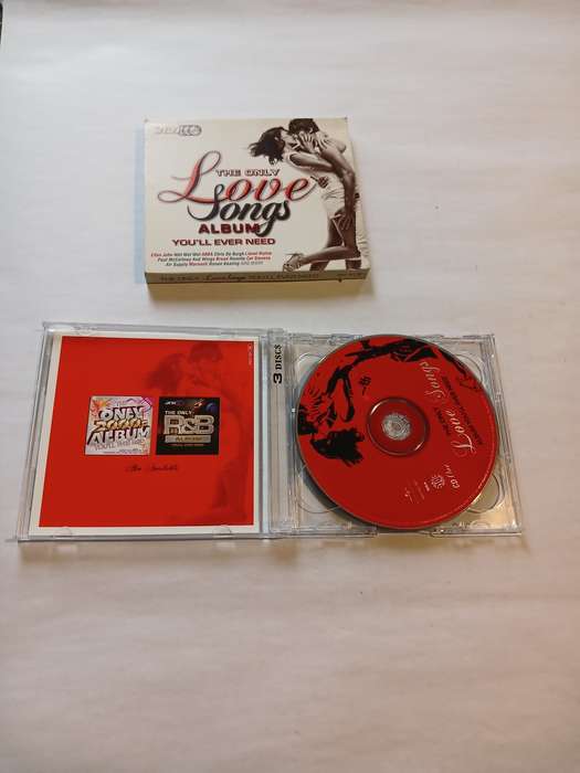 The Only Love Songs Album You'll Ever Need, 3 x CD