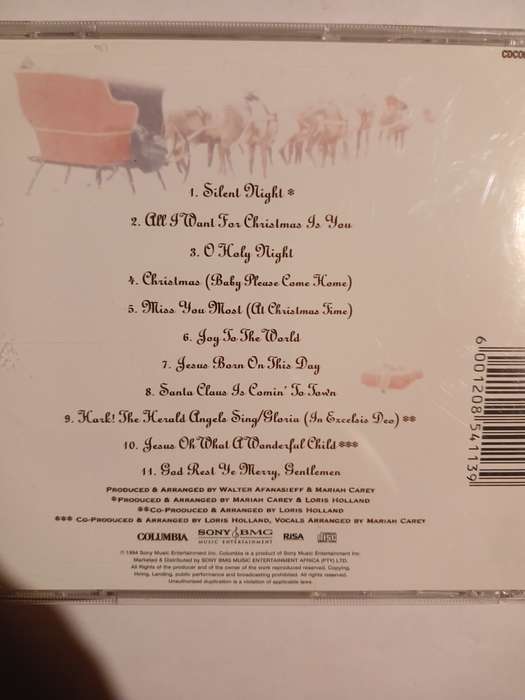 Mariah Carey, Merry Christmas CD
