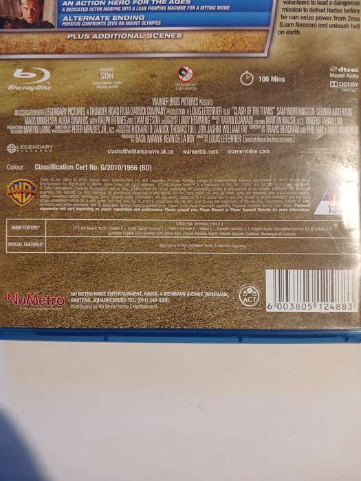 Clash of the Titans Blu-ray Disc
