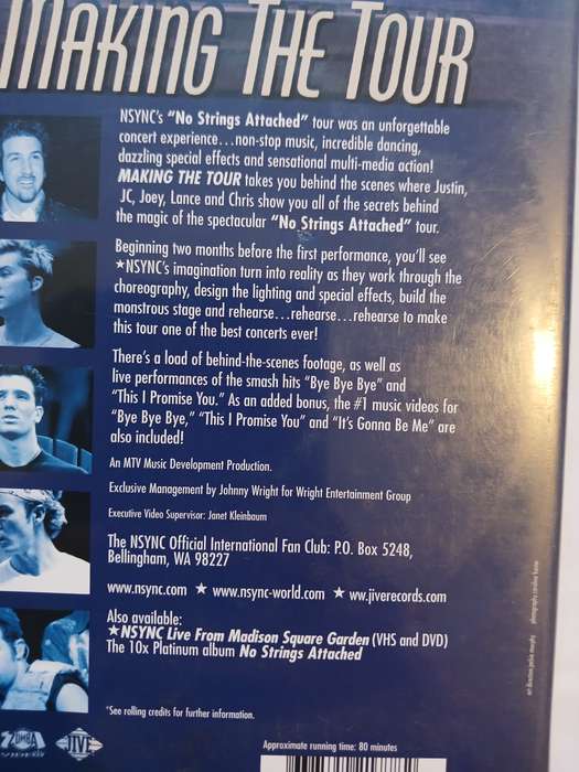 NSync, Making the Tour DVD