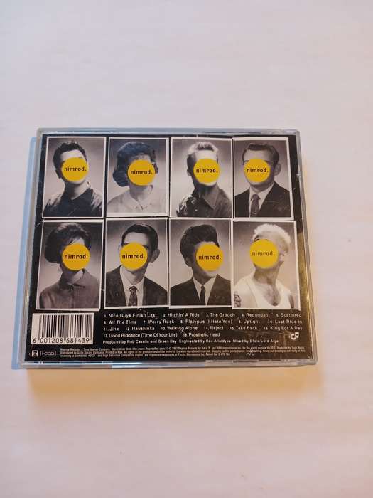 Green Day, Nimrod CD, HDCD