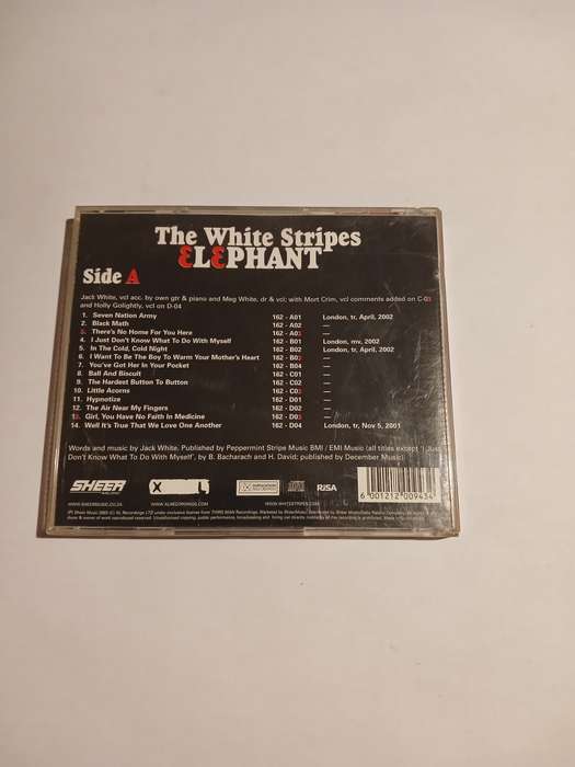 The White Stripes, Elephant CD