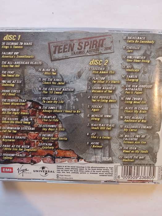 Teen Spirit 2010, Various, 2 x CD