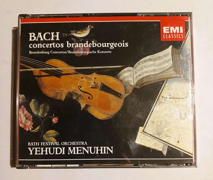 Bach, Concertos Brandebourgeois, 2 x CD