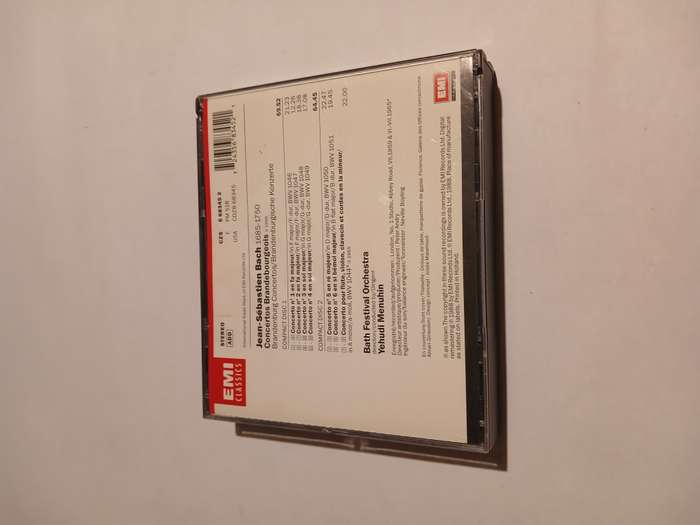 Bach, Concertos Brandebourgeois, 2 x CD