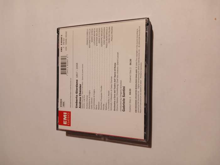 EMI Classics, Andrea Chenier, 2 x CD