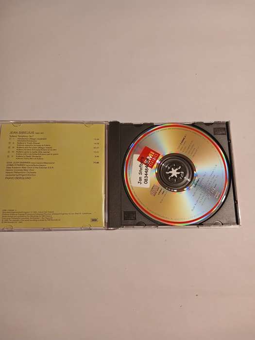 EMI Classics, Sibelius Kullervo Symphony CD, EU