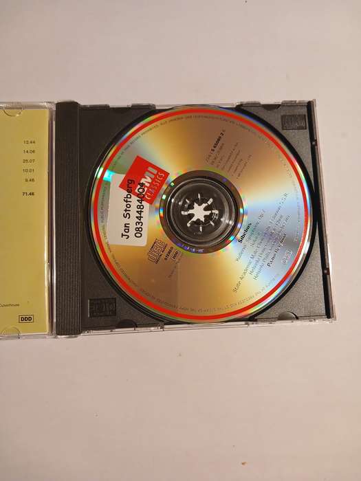EMI Classics, Sibelius Kullervo Symphony CD, EU