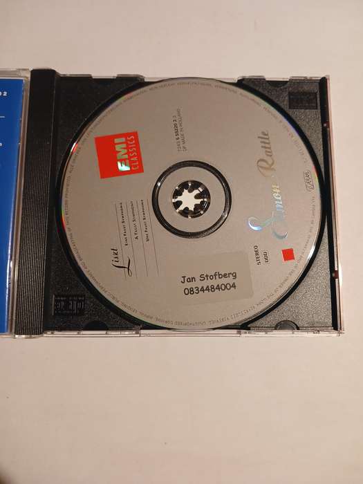 EMI Classics, Liszt: A Faust Symphony CD, Netherlands