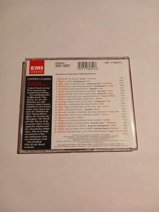 EMI Classics, United Classix CD, Holland