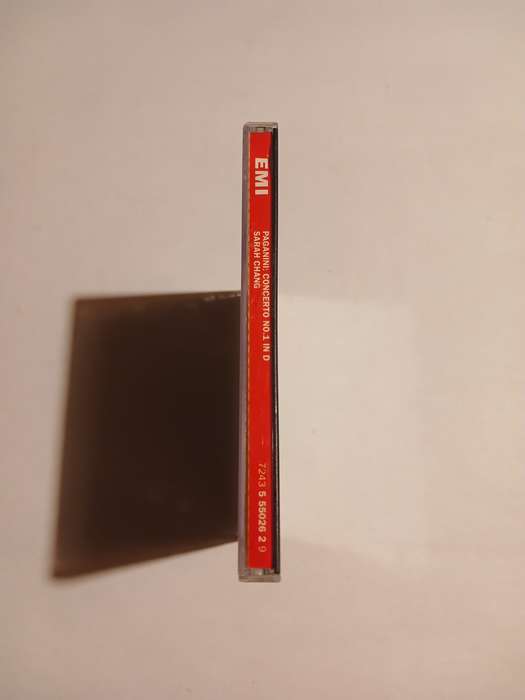 EMI Classics, Paganini: Concerto No. 1 in D, Sarah Chang CD, UK