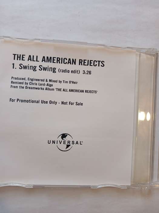 The All-American Rejects, Swing, Swing CD single