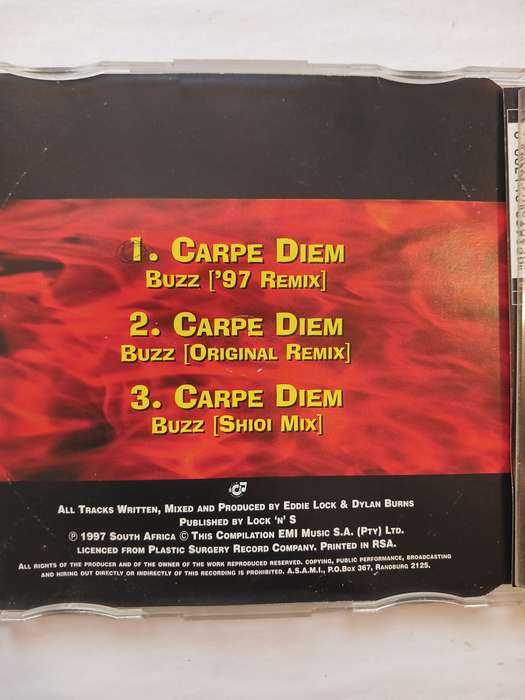 Carpe Diem, The Buzz CD single