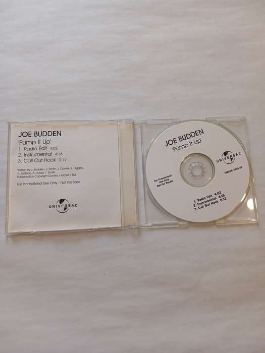 Joe Budden, Pump it Up CD single, Promo