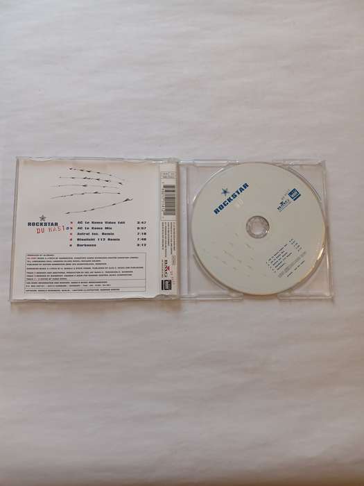 Rockstar, Du Hast CD single, EU