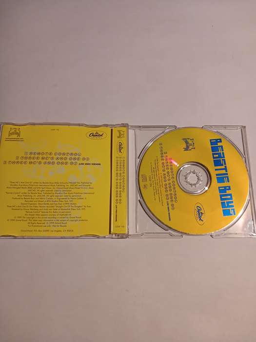 Beastie Boys, Remote Control / Three MC's and One DJ CD single, US