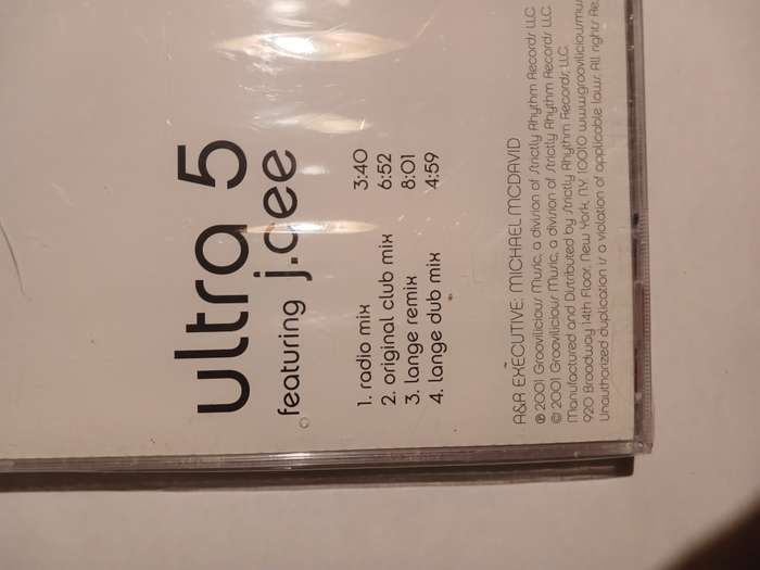 Ultra 5 featuring J.Cee, Potion CD single, US, New