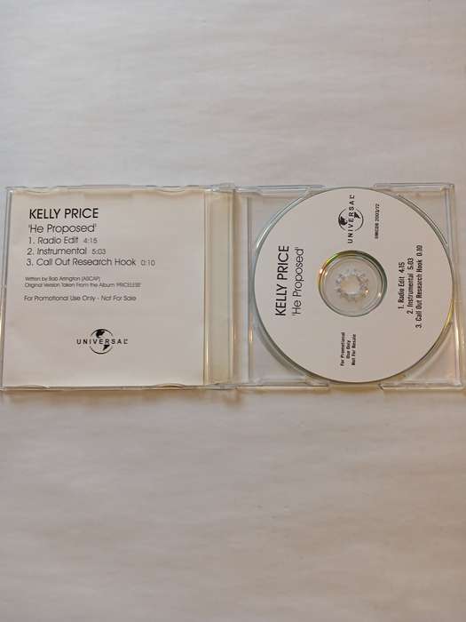 Kelly Price, He Proposed CD single, Promo
