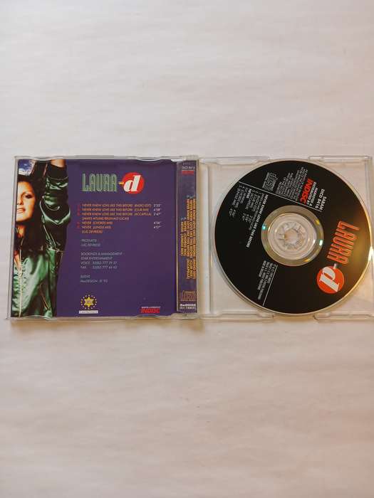 Laura-D, Never Knew Love Like This Before CD single, Belgium