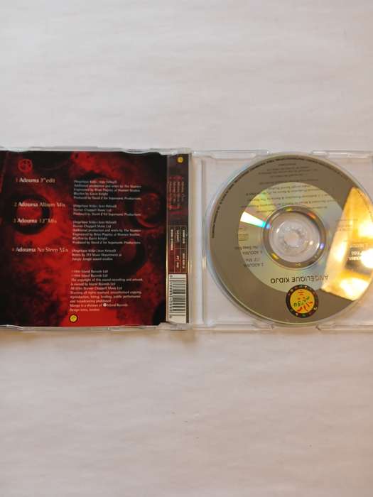 Angelique Kidjo, Adouma CD single, UK