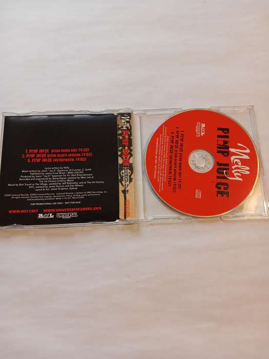 Nelly, Pimp Juice CD single, Promo, EU