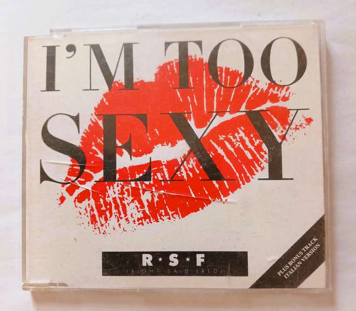 Right Said Fred, I'm Too Sexy CD single, UK