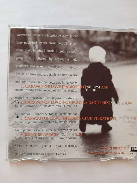 X-Citement, Caravan of Love CD single, UK