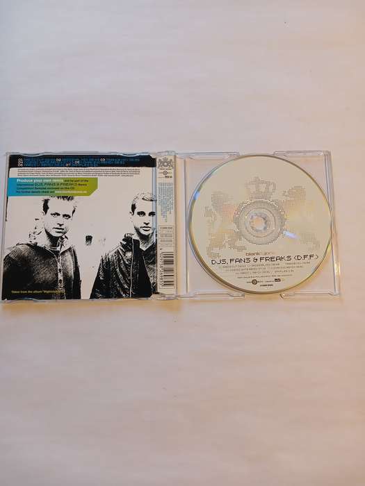 Blank & Jones, DJS, Fans & Freaks (D.F.F.) CD single, Germany